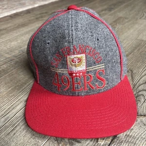 Vintage San Francisco 49ers, The Game SnapBack Hat/Cap - Gray & Red NFL - OS - Picture 1 of 12