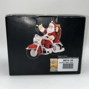 Harley Davidson Ornamento Resina Santa 2013 96819-14V Nuevo En Caja Abierta - Imagen 1 de 12