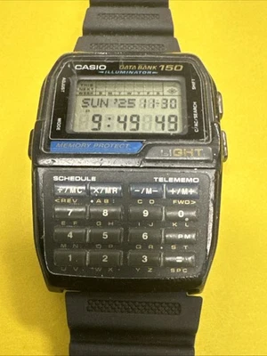 🔥Reloj Casio Data Bank 150 DBC-150 (1477) Correa y Batería Nuevas Foto 1 de 4