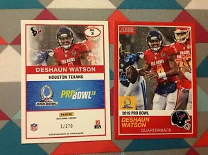 Deshaun Watson #3 Texans QB 1989 Score version 2018 Panini Instant 2019 Pro Bowl - Picture 1 of 1
