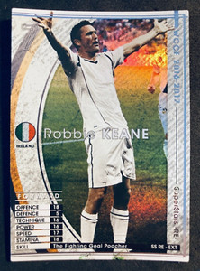 2016-17 Panini SEGA WCCF EXTRA Superstars Robbie Keane Ireland refractor card