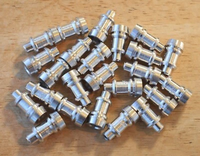 Lote de 24 (dos docenas) insertos de punta de flecha de aluminio tamaño 2413, NUEVO stock antiguo Foto 1 de 2