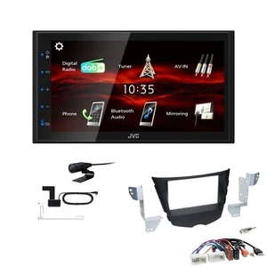 JVC Bluetooth 2DIN DAB+ Autoradio für Hyundai Veloster ab 2011 - Bild 1 von 5