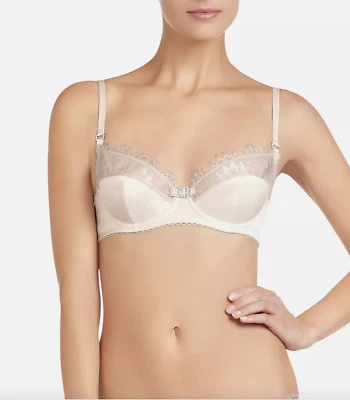 Sujetador Pleasure State SAVANNAH GEM NUEVO CON ETIQUETAS Rocío 36B/Nube Plateada Foto 1 de 2