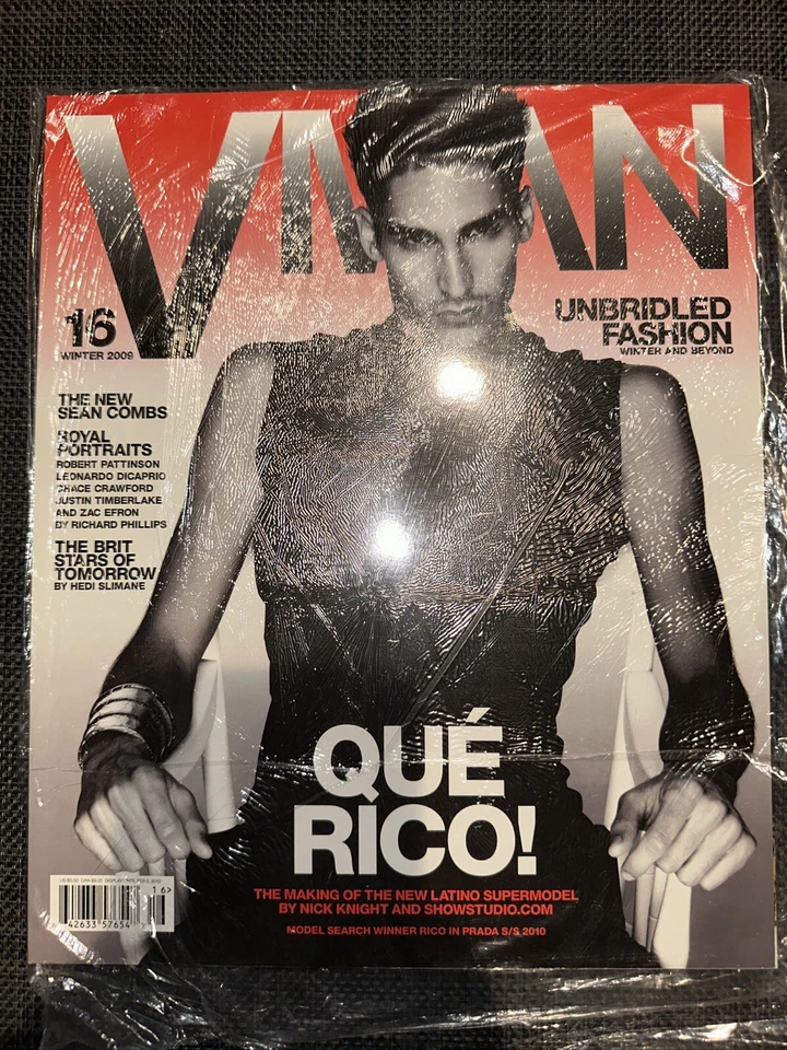 VMAN # 16 ЖУРНАЛ KARL LAGERFELD HEDI SLIMANE TERRY RICHARDSON ФОТО МУЖСКОЙ 2009 - Изображение 1 из 1