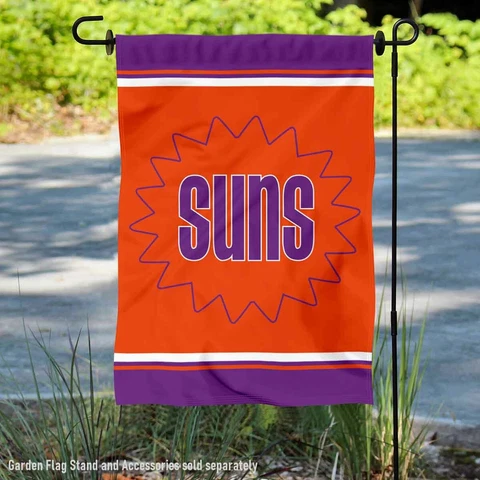 Phoenix Suns Vintage Throwback Retro Classics Garden Yard Banner Flag Cover