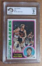 Bill Walton Topps 1978/79 - #1 - NBA Card CGA 9 MINT not PSA