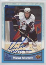 1999-00 Bowman CHL Auto Mirko Murovic #BA39 Auto