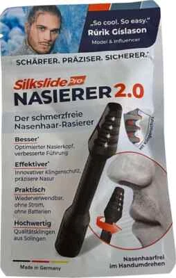 Silkslidepro Nasierer 2.0 Nasenhaarrasierer Nasenhaartrimmer  Nasenhaarentferner - Bild 1 von 3
