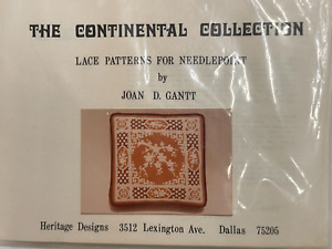 New ListingThe Continental Collection Lace Patterns for Needlepoint Joan D. Gantt Vintage