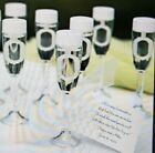 24 Champagne Glasses Bubbles And Wands Wedding Favour Party Fun Table 2 Boxes
