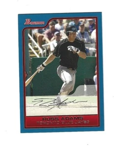 Bowman Blue #18 2006 Russ Adams/500 Toronto Blue Jays - Imagen 1 de 2