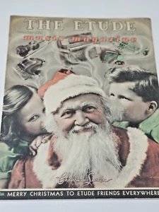 Vntg The Etude Music Magazine DECEMBER 1939 Articles, Ads and Piano Sheet Music - Picture 1 of 23