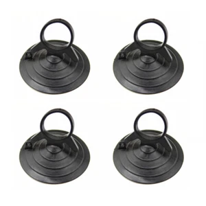 4PCS Suction Cup Hooks Tie Downs Suction Cups Shower Heavy Duty Suction Cups - Photo 1 sur 12