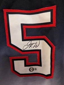 Jason Kidd NBA Nets Autographed Basketball Jersey Beckett BAS COA - Picture 1 of 4