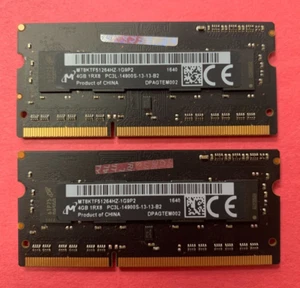 🔵Micron 8GB (2X4GB) 1Rx8 PC3L-14900S COMPUTER RAM MT8KTF51264HZ-1G9P2 - Picture 1 of 2