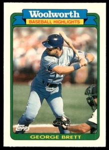 1990 Topps Woolworth #9 George Brett KC Royals NR-MINT - Picture 1 of 2