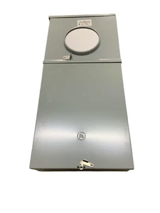 GE Combination Main Breaker Ringless Meter Socket 200 Amp 8-Space 16 Circuit - Picture 1 of 3