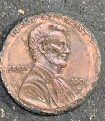 2006 D Lincoln Memorial 1c. Error, Struck With Wrong Retaining Collar In Place. - Image 1 of 4