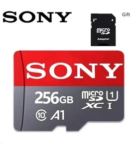 Micro SD Card 256GB Class 10 High-Speed TF Memory Card - Brand New Unopened - Picture 1 of 5