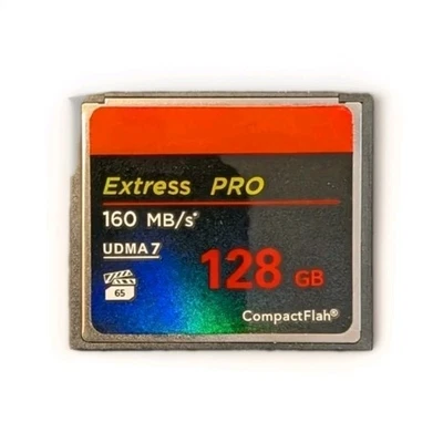  128GB CompactFlash Card,UDMA Speed Up to 160MB/s,Original CF Card Camer.B5N - Image 1 of 4