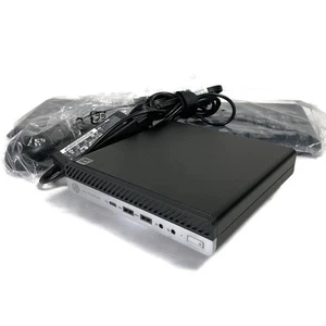 HP EliteDesk 705 G4 DM A10 Pro-9700E 3.0GHz - 8GB - 256GB NVMe SSD - Win 10 - Afbeelding 1 van 4