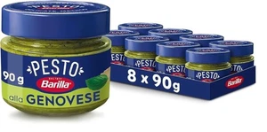 8 x 90g Barilla Pesto Alla Genovese Basilikum Pasta Sauce Sugo Nudel-Soße - Bild 1 von 4