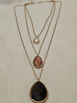 Chloe + Isabel Minaret 3 行三重可调式项链 — 第 1/4 张图片