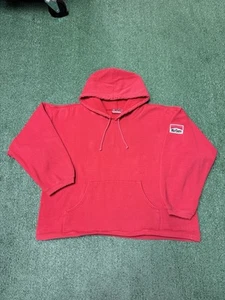 Vintage 90s Marlboro Country Store Hoodie Sweatshirt Size XL Red Distressed VTG - Picture 1 of 13