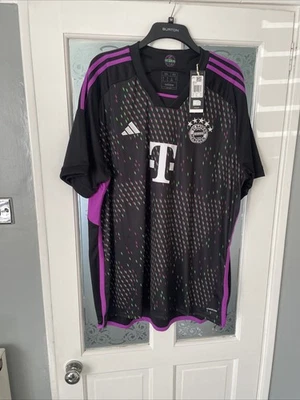 ADIDAS bayern munich 23/24 away shirt size 3XL RRP £80.00 NEW WITH TAGS
