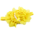 Toddlers Baby Girls Cute Flower Faux Pearl Beads Bow Elastic Hairband Headband 7