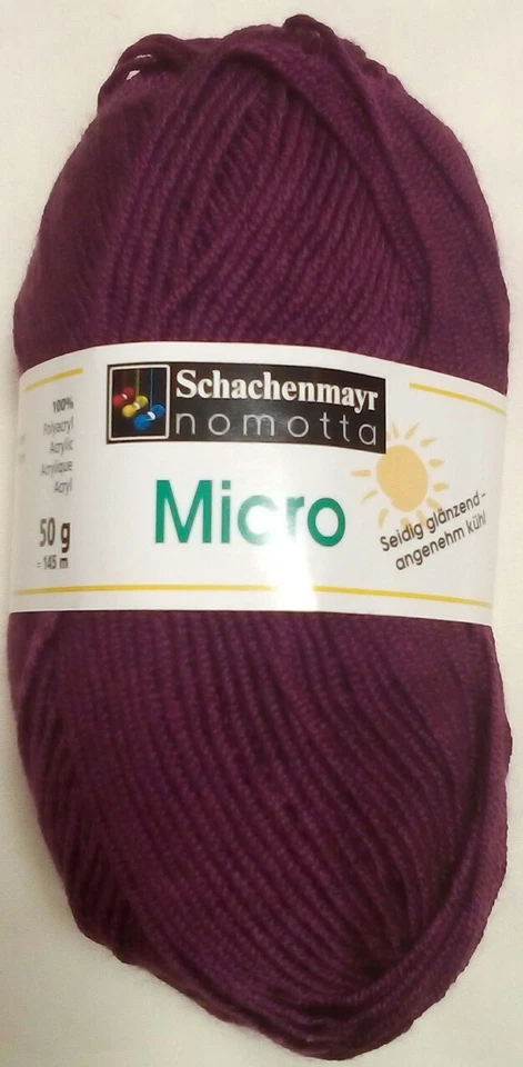 Schachenmayr Nomotta MICRO 158 yds / 145m / 50g Acryl - Bild 1 von 4