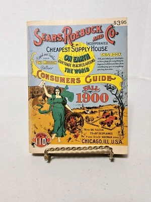 Reproduction 1900 Sears Roebuck and Co. Fall Catalog (Printed 1970) - Image 1 of 4