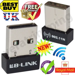 150Mbps Mini Usb Wifi Adapter Wireless Dongle Adaptor 802.11 B/G/N Lan Network - Picture 1 of 11