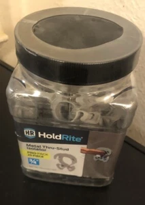 HoldRite 3/4 Zoll Metall-Durchsteckbolzen-Isolator (25er-Pack) 425J25 Neu - Bild 1 von 7