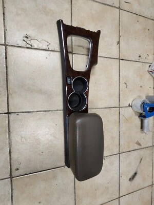 2000 2001 2002 LINCOLN LS  CENTER CONSOLE ARMREST CUP HOLDER WOOD TRIM Foto 1 de 4