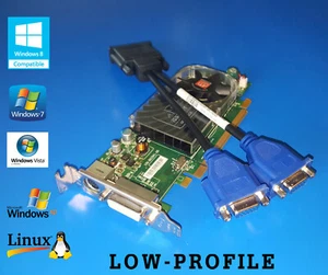 Dell OptiPlex GX280 GX620 320 330 360 380 580 740 Dual VGA Monitor Video Card - Picture 1 of 1