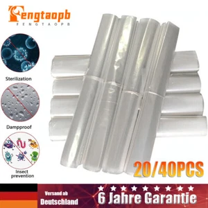 Kleidersäcke 60 x 100cm transparent Kleiderhülle Jacke Schutzhülle Kleiderfolie - Bild 1 von 17