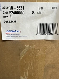 GM 52450550 Evaporator Core 1989-90 Cadillac Deville & Fleetwood NOS - Picture 1 of 11