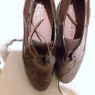 Mephisto Shoes Brogues Sabatina shoes 6.5 brown patent Leather lace up flat  37