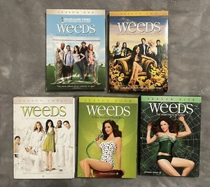 PreOwned Weeds Seasons 1-5/ 13 Discs Total In Cases - Picture 1 of 9