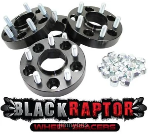 Schwarze Spurverbreiterungen Raptor 30 mm Aluminium Land Rover Discovery 2 TD5 und V8 - Bild 1 von 6
