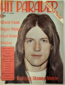 Hit Parader Magazine September 1974 Grand Funk, Paul Simon, Edgar Winter, Foghat - Picture 1 of 16
