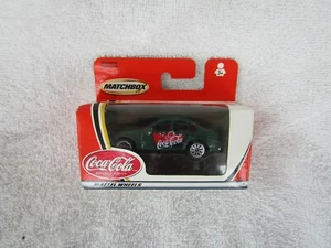 Coca-Cola Mattel Wheels Matchbox Die-Cast Car-Green Sedan #92353-0810 - Picture 1 of 7