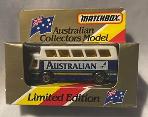 Matchbox Australian Collectors Model MB 65 Airport Coach Australian Airlines - Picture 1 of 1