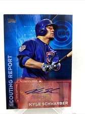 2016 Topps Update Scouting Report Kyle Schwarber #SRA-KS Auto