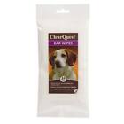 Pet Ear Wipes Safe Gentle Dog  Cats Moistened Cleaning Grooming 24 Count Packs