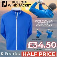 New FootJoy Performance Full-Zip Golf Wind Jacket HALF PRICE - Water Repellent