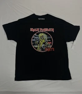IRON MAIDEN Band Tour Tee T-Shirt - 1981 Killers Album - Brand New - Size Large - Picture 1 of 8