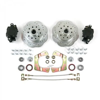 Mustang II IFS 11 Big Wave Kit de conversión de freno de disco GM Ford 5 pernos Foto 1 de 4